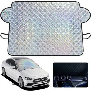 Portable Sunshade Car Front Windshield Cover Automobile Sunshade Cover Winter Ice Frost Guard Sun Shade Protector Waterproof