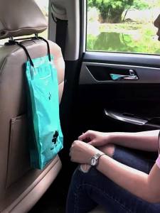 LANLIANGMAIRUICHI | Foldable Car Trash Bin No-Trace Adhesive One-time-use