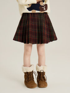 Korean Style Fleece Lined Thickened Base Layer Sweatshirt for Girls Winter Childrens Fashion Trendy Shoulder Insert T-Shirt