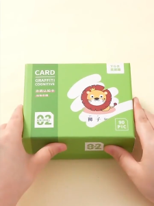Magic Doodle Pen Graffiti Recognition Card Flash Card Kids Early Education Card Fruit Animal Erasable Reusable Toy Gift