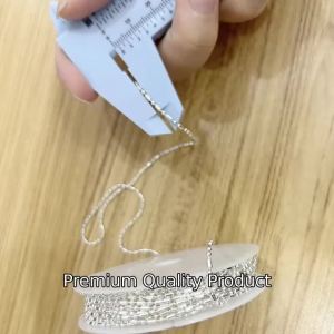 5M/196IN 1roll Tassel Bamboo Chain Alloy Bead Chain For DIY Bracelet Necklace Jewelry Making Chain Accessories
