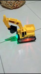 Mainan Tracktor Kontruksi Excavator Elektrik / Mobil Mobilan Truck Beko / Truck Pasir