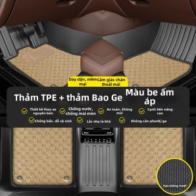 DELIHUA | Thảm Lót Sàn Ô Tô TPE Che Kín Toàn Bộ Đặt Hàng Theo Yêu Cầu Bên Tài Xế