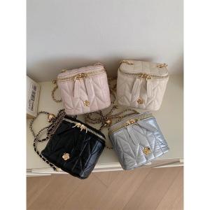 Túi Đeo Chéo Nữ Thời Trang Mùa Hè Mới 2025 Túi Vu Vuông Đa Năng Hình Học Nhỏ Túi Xách Dây Đeo Vai Phong Cách Hàn Quốc PU Mềm