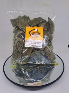 Kerupuk Jengkol atau Asbes 1 kg pedas daun jeruk Cikruh enak gurih bumbu melimpah Mantullllll