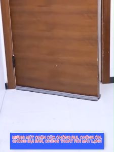 Miếng xốp chặn cửa chống bụi giảm tiếng ồn chống thoát hơi máy lạnh ngăn côn trùng