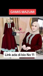 GAMIS MAZUMI MAXY KATUN PREMIUM / DRESS WANITA TERBARU