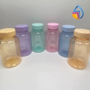 150ml Transparent Colored Medicine Bottle Flip Cap High Quality Material By CPC