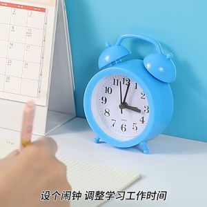 Alarm Clock Classic Retro Twin Bell Mini Analogue Bedside Desk Alarm Clock Kids Office Home  Decorative Alarm Clock