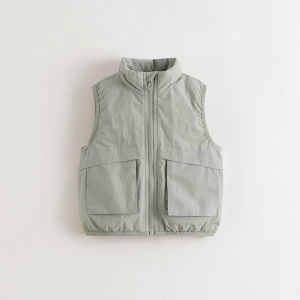 Marc&Janie | Lightweight Durable Outdoor Vest Childrens Collared Jacket
