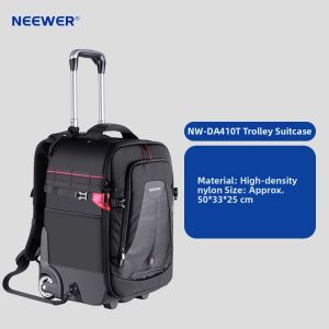 Neewer Camera Backpack Waterproof Travel Hiking Camera Bag with Rod Flashlight Tripod Storage Professional Photography Bag NW3300