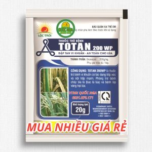 TOTAN 200 WP - THUỐC TRỪ BỆNH DO VI KHUẨN