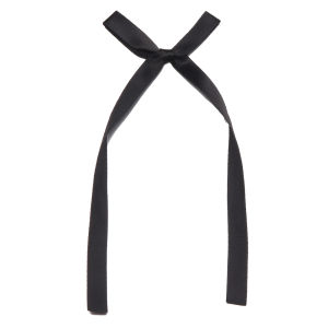 20pcs/lot 1cm Polyester Satin Long Streamer Hand Tied Ribbon Bows For DIY Bow Hair Accessories Gift Cake Packaging Decorations