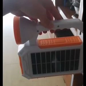 Lampu Sorot Tenaga Matahari Surya Solar Cell Emergency Lamp Floodlight Camping Outdoor Indoor