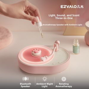 EZVALO | Aromatherapy Bluetooth Speaker Night Light Gift