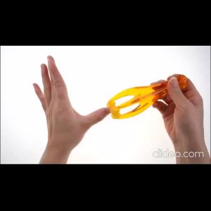 Alat Urut Jari Mini Finger Massager Mini Finger Joints Massager with Elastic Handle for Finger Blood Circulation 手指关节按摩轮