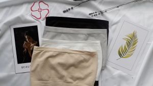 Áo ngực ống GOMTAT áo bra cúp ngang không dây tiện lợi chất liệu cotton thun siêu co giãn mềm mại thoáng mát - SA-0123