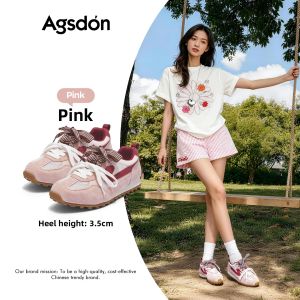 Agsdon | Breathable Thick Sole Womens Casual Shoes