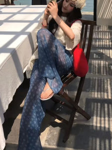 Quần Ống Rộng Ống Đứng Thời Trang Mùa Hè 2025 Phong Cách Hàn Quốc Dành Cho Nữ Quần Dài Thường Ngày Thon Gọn Thanh Lịch Đa Năng