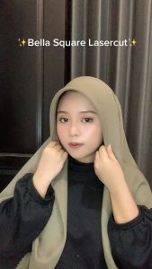Hijab Segiempat Bella Square Laser Premium: Kelebihan & Tips Penggunaan