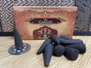 กำยานอินเดีย พิฆเนศ/ดอกไม้รวม GR กำยานหอม ของแท้ จากอิเดีย ไหว้บูชา กลิ่นหอม สินค้าพร้อมส่ง