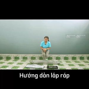 Võng xếp inox cao cấp Deli Lani Qui Phúc chịu tải 200Kg giá võng inox có lưới tặng kèm gối nằm