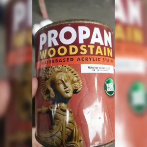 propan woodstain pws ultran aqua politur plitur waterbased 1 liter 1L