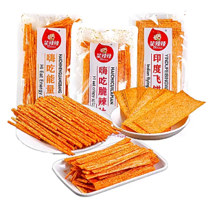 [Ăn vặt tuổi thơ] 100g tăm cay giòn/ Tăm cay chiên giòn/ Giải cay Xiao La La/snack cay món ăn vặt tuổi thơ đã nghiền