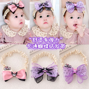 Băng Đô Thắt Nút Bướm Dễ Thương Cho Bé Gái Phụ Kiện Tóc Trẻ Sơ Sinh Băng Đô Hoạt Hình Dễ Thương Cho Trẻ Em Phụ Kiện Tóc Cho Bé Gái