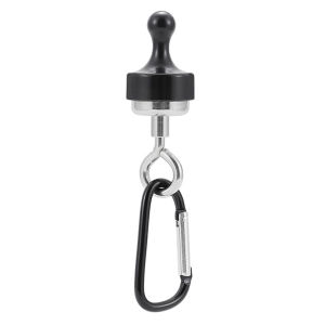 Magnet Buckle Metal Flexibility Hooks D Shape for Hiking Camping Climbing Picnic