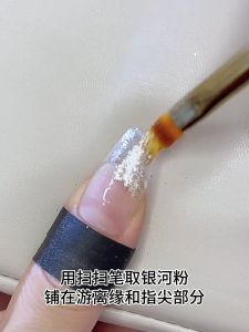 Nail Art New Sterling Silver Series 4 Color Super Shiny Glitter Silver Foil Powder 美甲闪银河箔粉银色细闪璀璨星河粉银色高光闪粉亮片