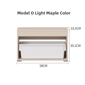Hanssem | Child-Friendly Storage Solution Wooden Bookcase