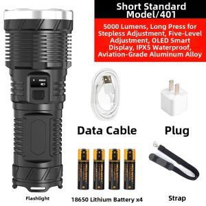 MEEJAS | Rechargeable Outdoor Long Range Focused Xenon Flashlight 10000 Lumen