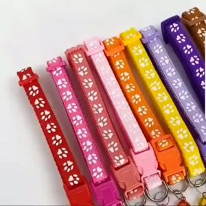 Kalung Lonceng Kucing Anjing Motif PAWS