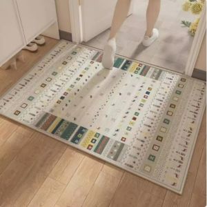 VIKAMA Persian Style Entrance Door Mat Anti Slip And Wear Resistant Carpet For The Entrance Hall Home Decoration