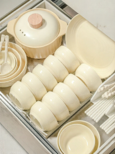 Yomerto | Truffle White French Style Dish Set 2026 New Version