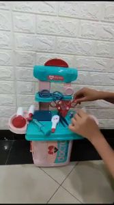 Mainan Edukasi Anak Koper Dokter 3in1 - Little Doctor Set 008-975 Mainan Koper Dokter Dokteran Cilik