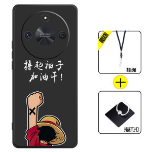 Ultra-Thin Liquid Silicone Phone Case for Huawei Honor X50 Full Cover Protective Shell Shockproof Couples 5G Straight Edge New Model