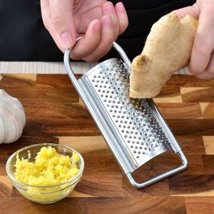 Stainless Steel Handheld Cheese Grater Multi-PurposeKitchen Food Graters for Chocolate Butter Fruit Vegetable Kitchen Items