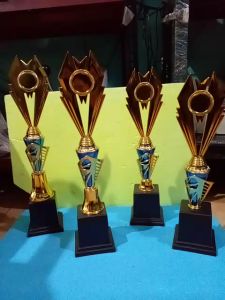 Piala Lomba Juara 12 3 4 (FTG BODY BIRU RASER) "costum" FREE STICKER (BOLEH satuan)TERMASUK sticker