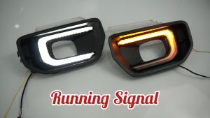 Ford Ranger T9 2022-2024 DRL Daylight Front Bumper LED Cover XL MT XLT Plus Running Signal Light Fog Lamp Foglamp Spotlight 2022 2023 2024