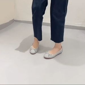 Flat Shoes Wanita Sepatu Balet Kerja Sekolah Ngampus Murmer