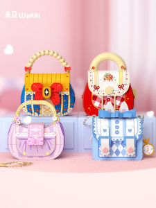 Cute Princess DIY Assembly Toy Model for Girls Educational Building Blocks Gift Creative Domestic Production Puzzling Fun