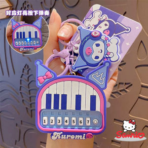 Sanrio | Genuine Sanrio Kitty Kuromi Melody Cartoon Bracelet Keychain Couple School Bag Pendant Charm Phone Anti-lost Wrist Strap Chain