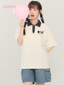 Gbiaior | Spring Summer New Style Cartoon Print Small Size Polo Tshirt