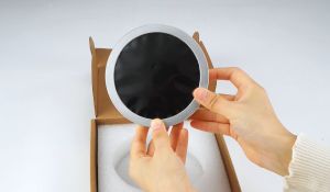 SVBONY SV229 กรองสุริยูปราคากล้องโทรทรศน์หมวกโลหะ พบกับ ISO 12312-2: มาตรฐาน 2015 สำหรับสุริยูปราคาและการสังเกตซันสปอต103มม