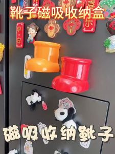 Disney Mickey Mouse Storage Box Cartoon Non Perforated Kitchen Wall Mounted Storage Box Cute Storage Holders