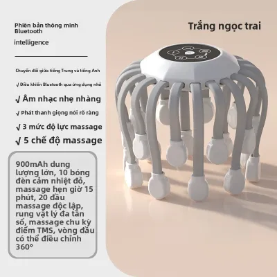 ZHONGLIANG | Máy Massage Đầu Tự Động với Chức Năng Giã và Bấm Huyệt