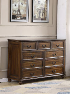 HELIDA | American Style Solid Wood Chest of Drawers