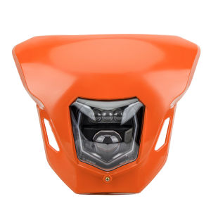 Motorcycle Headlight Cover LED Headlamp For KTM 125 250 350 450 EXC SXF XCF Enduro Supermoto Pit Dirt Bike Motocross Accessories